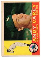 1960 Topps Baseball EX