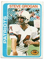 1978 Topps Football VG