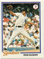 1978 Topps Baseball VG+