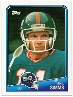 1988 Topps Football NRMT