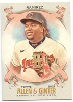 2021 Allen and Ginter Baseball NRMT